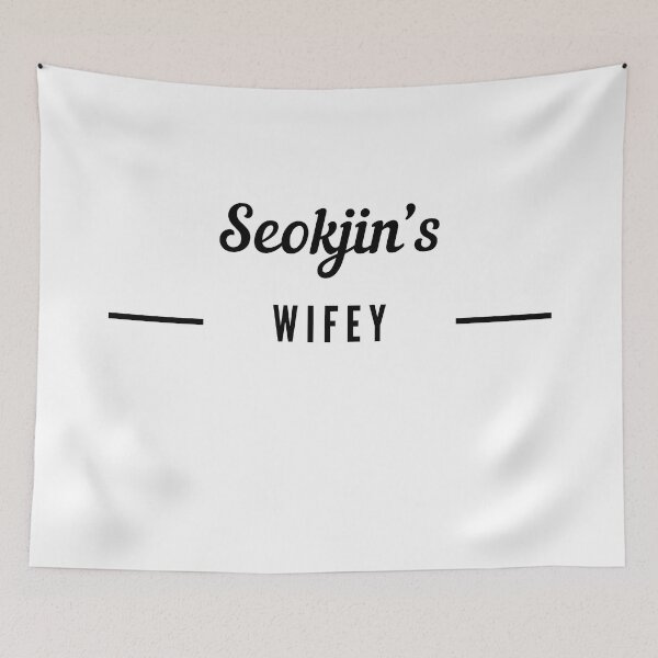 Item preview, KIm SeokJin Wifey designed and sold by Daebakshop.