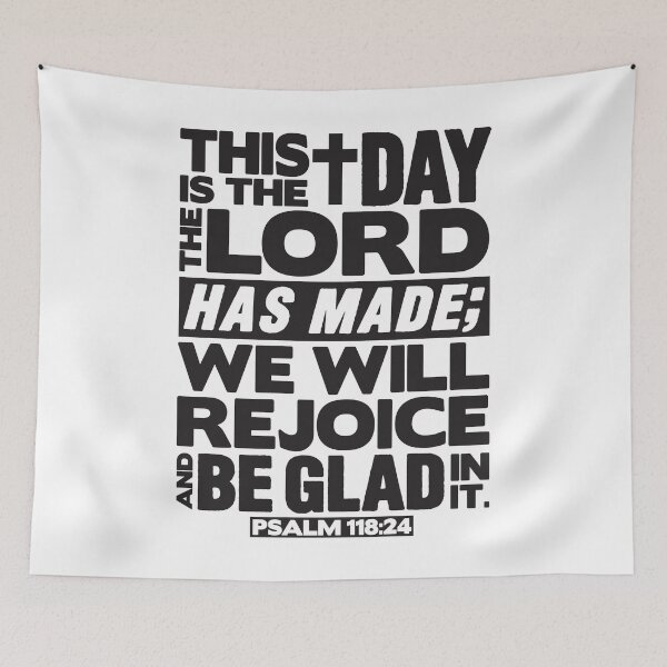 Item preview, Psalm 118:24 This is the day the Lord has made designed and sold by plushism.