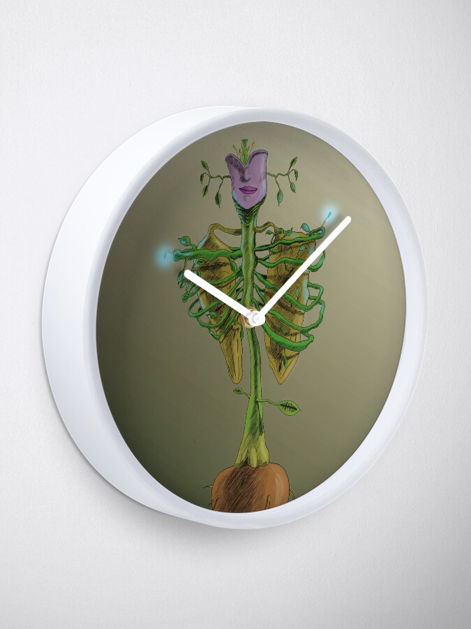 Thumbnail 1 of 4, Clock, Charophyta vox humana designed and sold by dj-KIR.