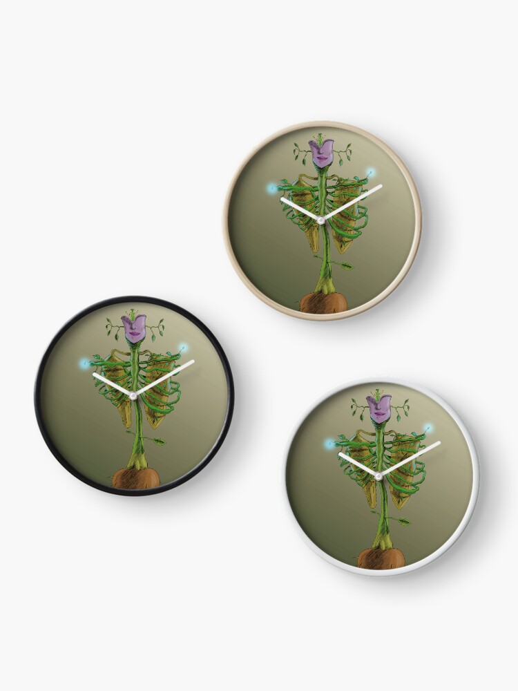 Thumbnail 3 of 4, Clock, Charophyta vox humana designed and sold by dj-KIR.