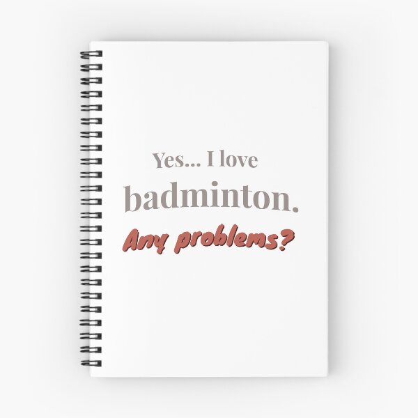 Item preview, I love Badminton designed and sold by cooldesignsalot.