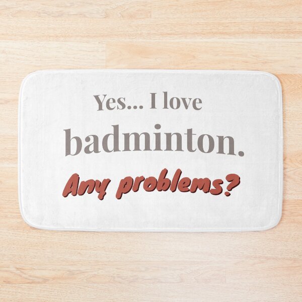 Item preview, I love Badminton designed and sold by cooldesignsalot.