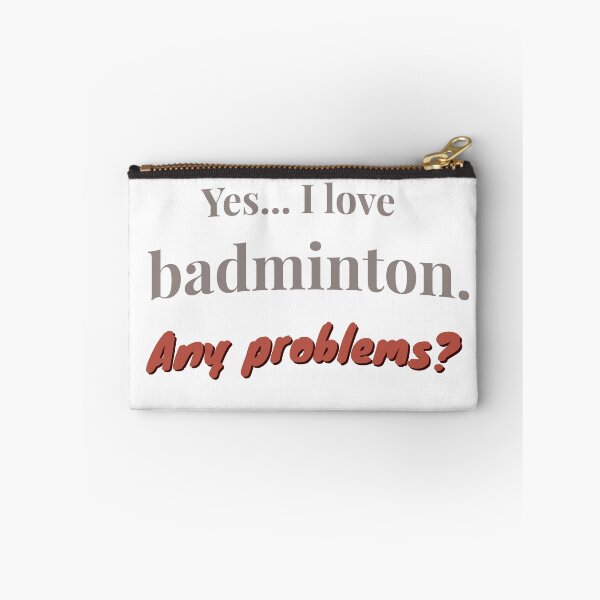 Item preview, I love Badminton designed and sold by cooldesignsalot.