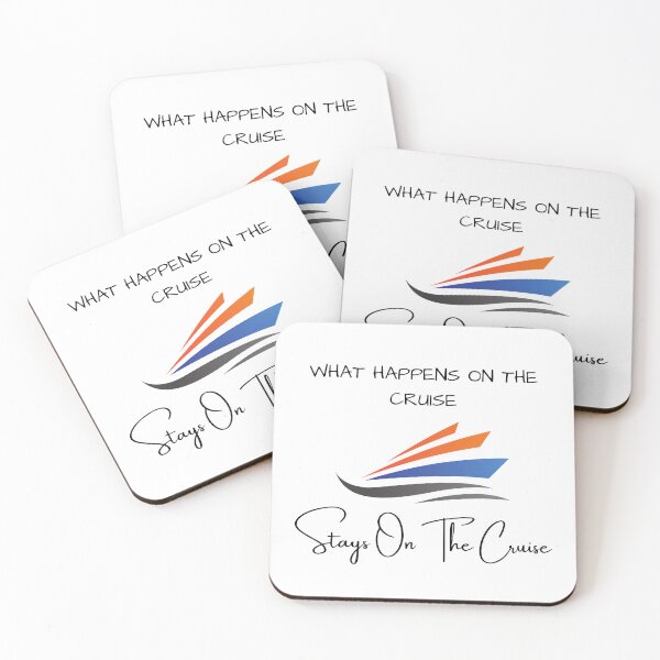 Item preview,  What Happens On The Cruise Stays On The Cruise designed and sold by yassminishop.
