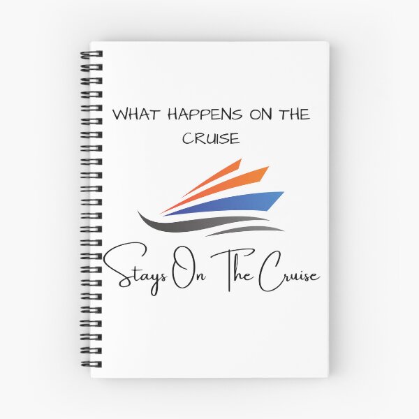 Item preview,  What Happens On The Cruise Stays On The Cruise designed and sold by yassminishop.