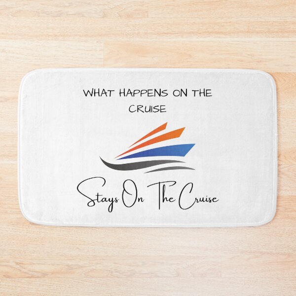Item preview,  What Happens On The Cruise Stays On The Cruise designed and sold by yassminishop.