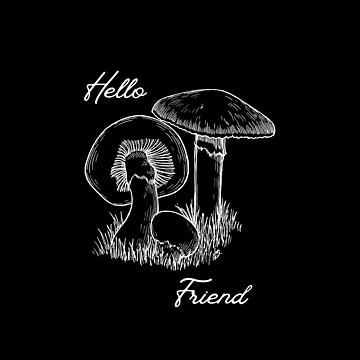 Artwork thumbnail, Hello Friend... by RoughShirts