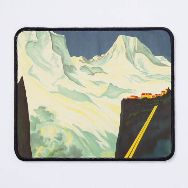 Item preview, MURREN 1650m SWITZERLAND Vintage Travel Poster 1935 by Martin Peikert designed and sold by retroposters.