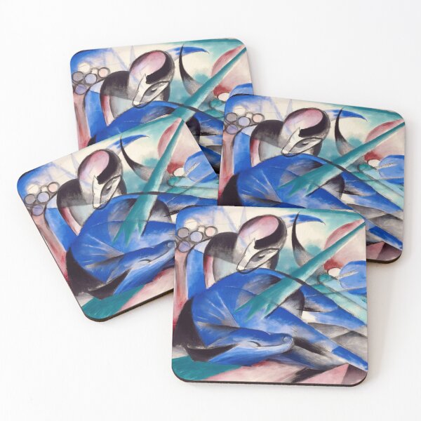 Item preview, Sleeping Horses by Franz Marc designed and sold by WonderweissStudio.