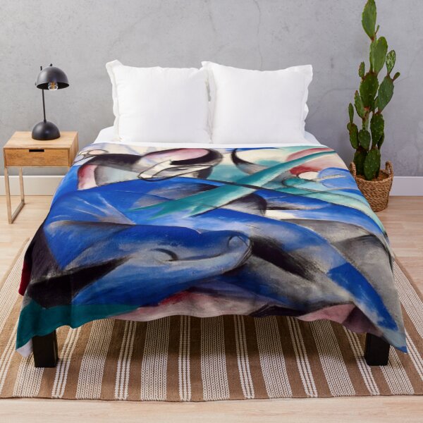 Item preview, Sleeping Horses by Franz Marc designed and sold by WonderweissStudio.