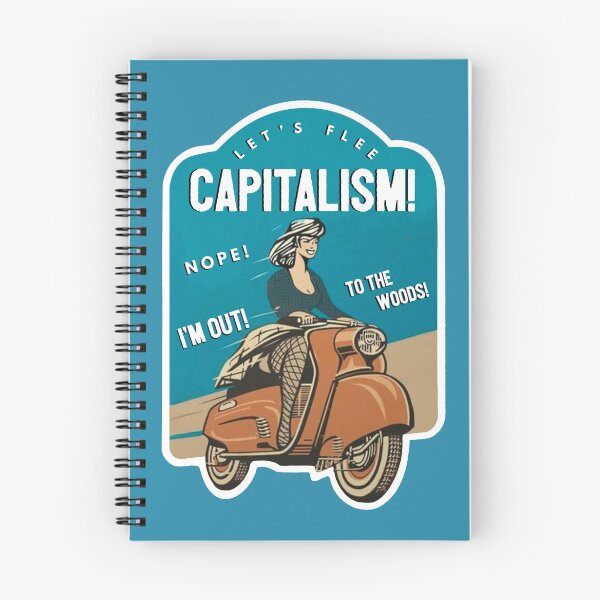 Item preview, Let's Flee Capitalism designed and sold by BaconPancakes21.