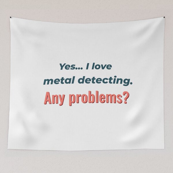 Item preview, I love Metal Detecting designed and sold by cooldesignsalot.
