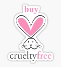 Grausamkeitsfreies Häschen kaufen Sticker