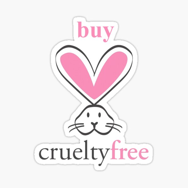 Buy Cruelty Free Bunny Sticker