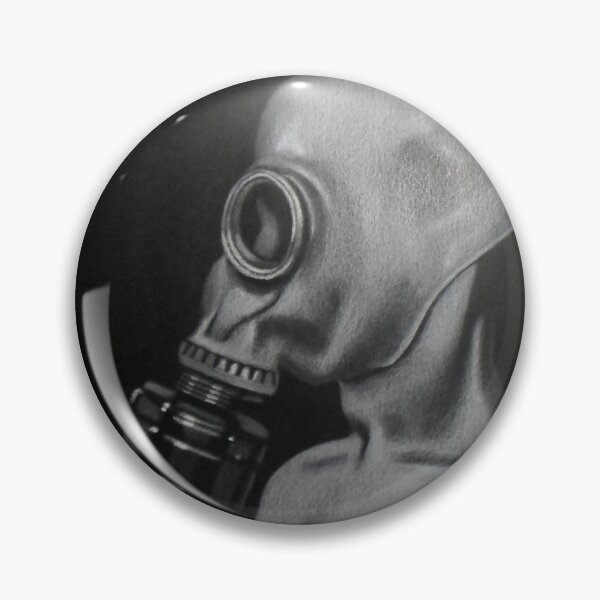 Item preview, gas mask selfportrait designed and sold by IgnacioArt.