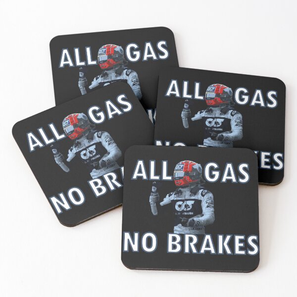 Item preview, ALL GAS NO BRAKES - Pierre Gasly #10 designed and sold by cjd1017.