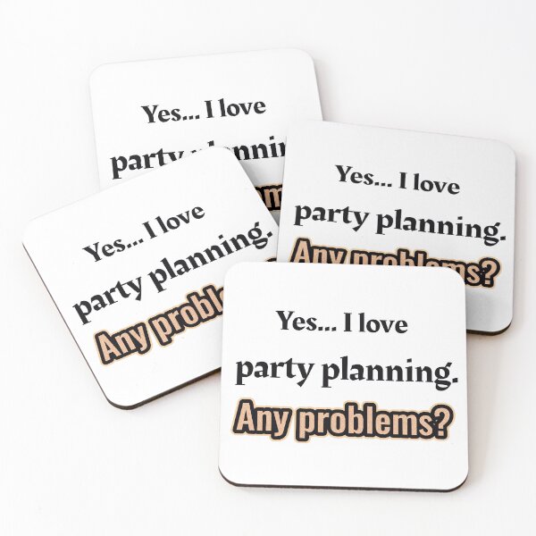 Item preview, I love Party Planning designed and sold by cooldesignsalot.