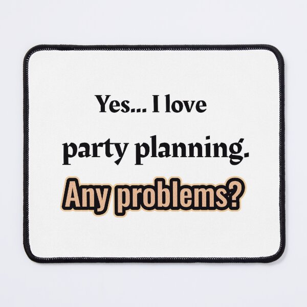 Item preview, I love Party Planning designed and sold by cooldesignsalot.