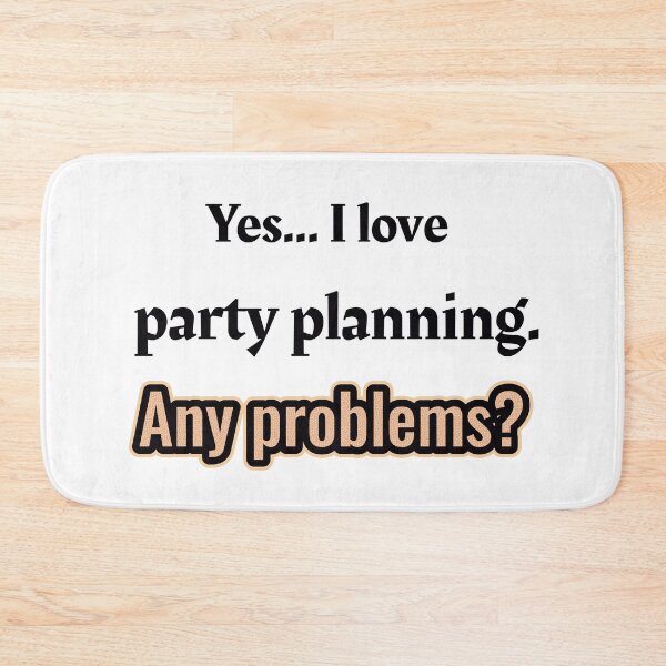 Item preview, I love Party Planning designed and sold by cooldesignsalot.
