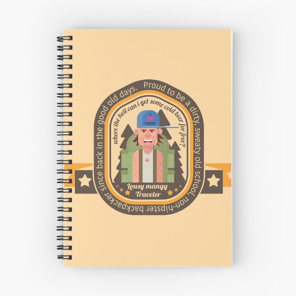 Artikelvorschau, Lousy mangy backpacker - badge entworfen und verkauft von Boogosh.