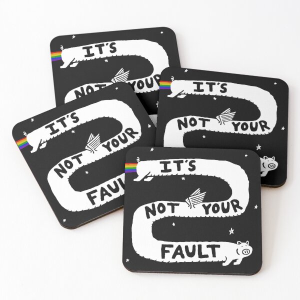Item preview, It's Not Your Fault designed and sold by cavepig.