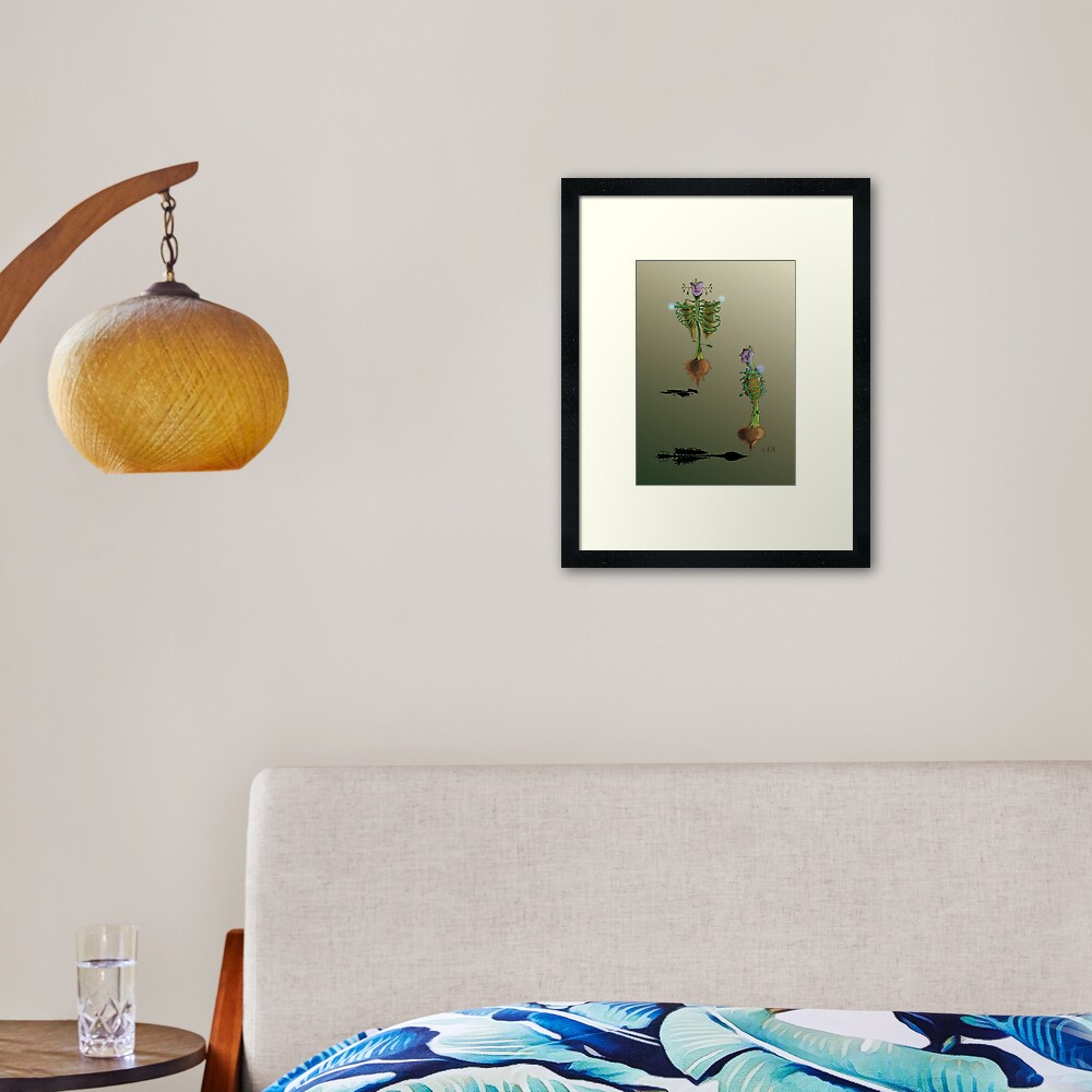 Item preview, Framed Art Print designed and sold by dj-KIR.