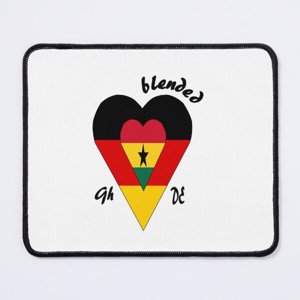 Item preview, Ghanaian and German hearts together designed and sold by WhoWeAre.