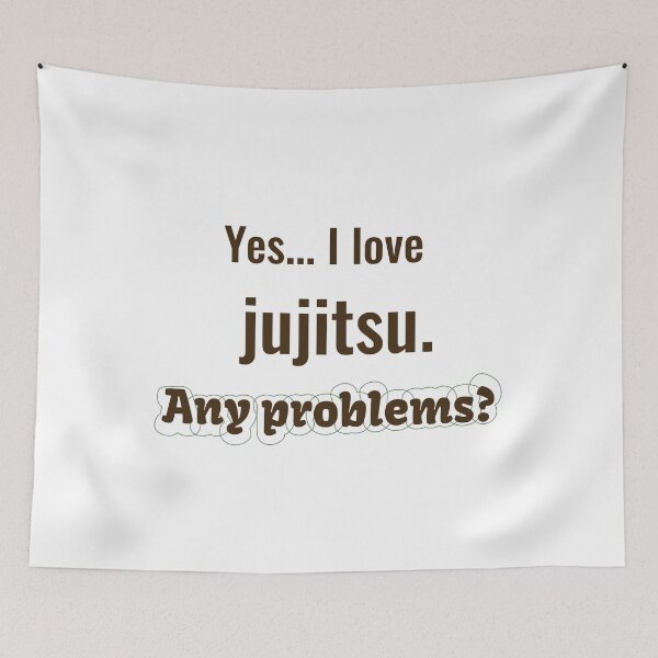 Aperçu de l'œuvre J'aime le Jujitsu créée et vendue par cooldesignsalot.