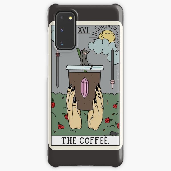(Black) Coffee Reading Samsung Galaxy Snap Case