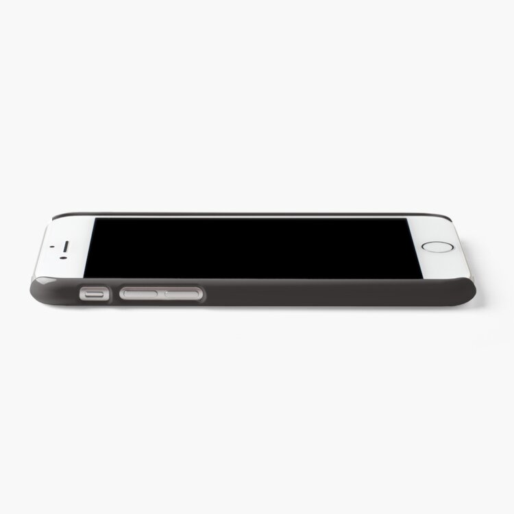 Alternate view of (Black) Coffee Reading iPhone Case & Cover