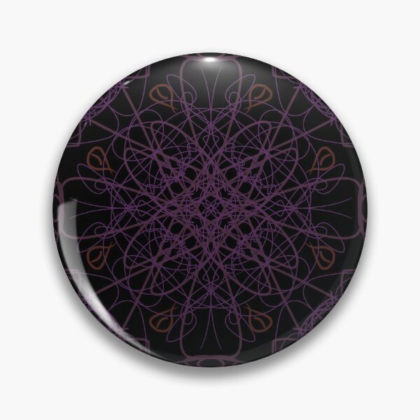 Item preview, Lineart spell magic highly intricate pattern designed and sold by Shape-And-Color.