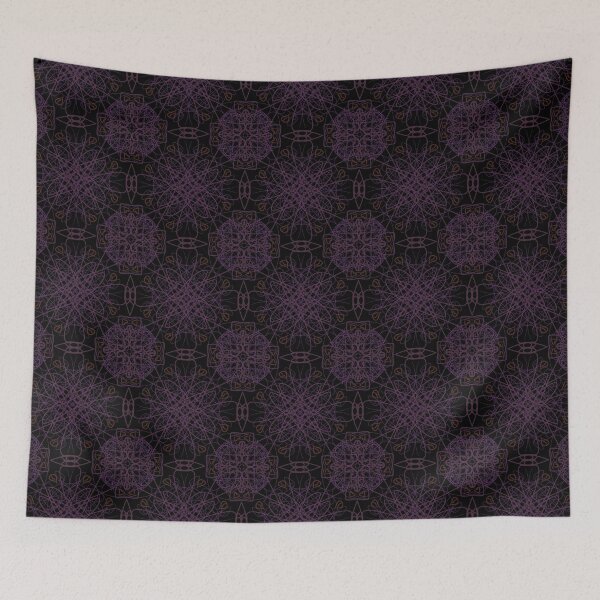 Item preview, Lineart spell magic highly intricate pattern designed and sold by Shape-And-Color.