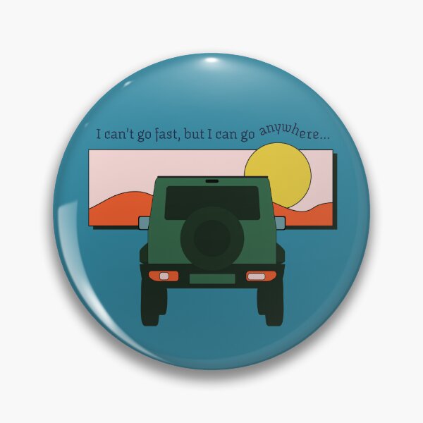 Item preview, Green Suzuki Jimny | Can't go Fast, Can Go Anywhere designed and sold by stoicjimny.