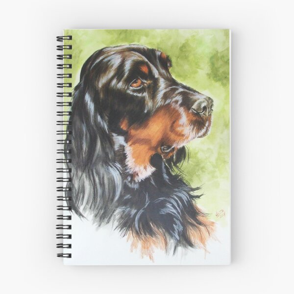 Item preview, Gordon Setter in Watercolor designed and sold by BarbBarcikKeith.
