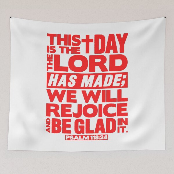 Item preview, Psalm 118:24 This is the day the Lord has made designed and sold by plushism.