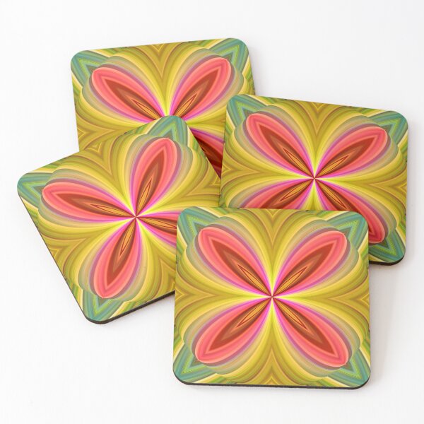 Item preview,  Red Blue Green Yellow Swirley paint pour: Liquify Pattern designed and sold by Momona-design.