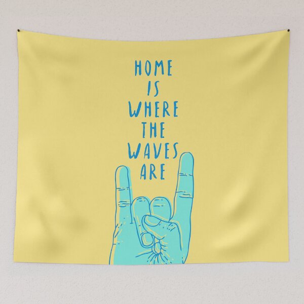 Item preview, Home is where the waves are designed and sold by bubbliciousart.
