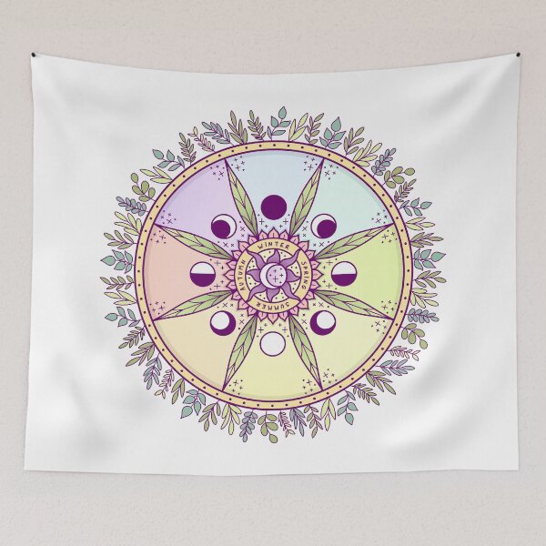Item preview, Wheel of the Year - Blank designed and sold by sombrasblancas.
