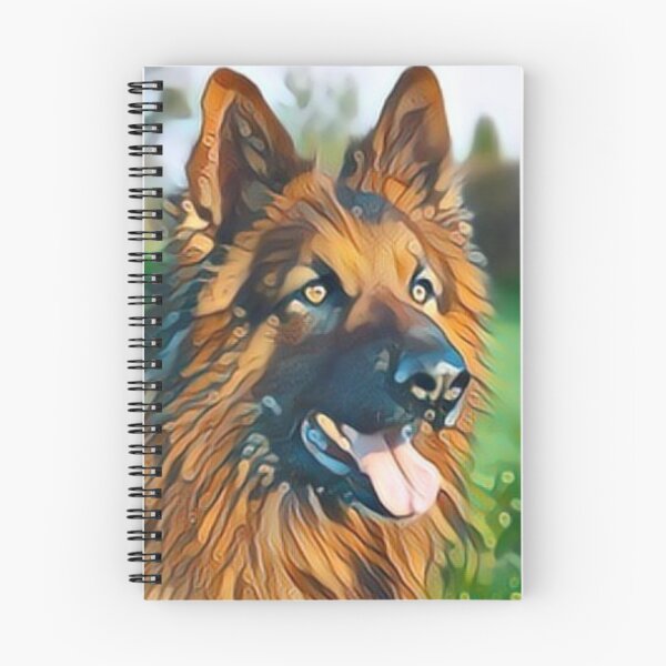 Item preview,  A German Shepherd in the Park designed and sold by FunPrint.