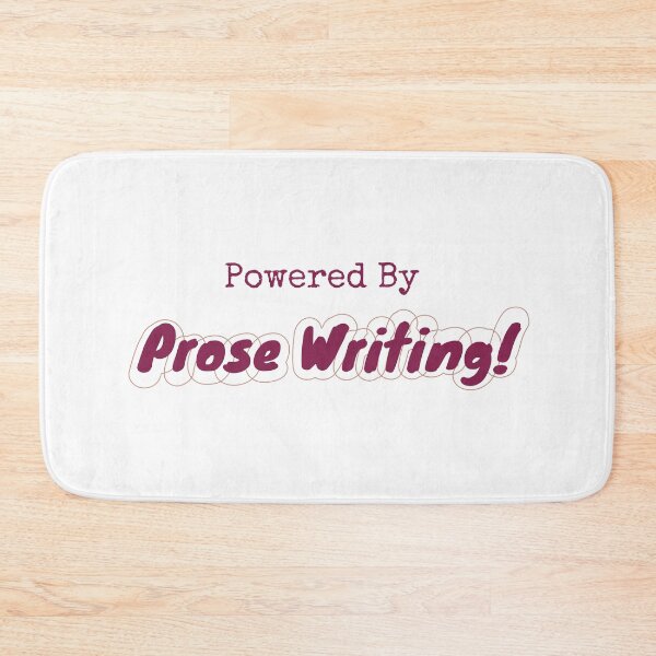 Item preview, Powered By Prose Writing designed and sold by cooldesignsalot.
