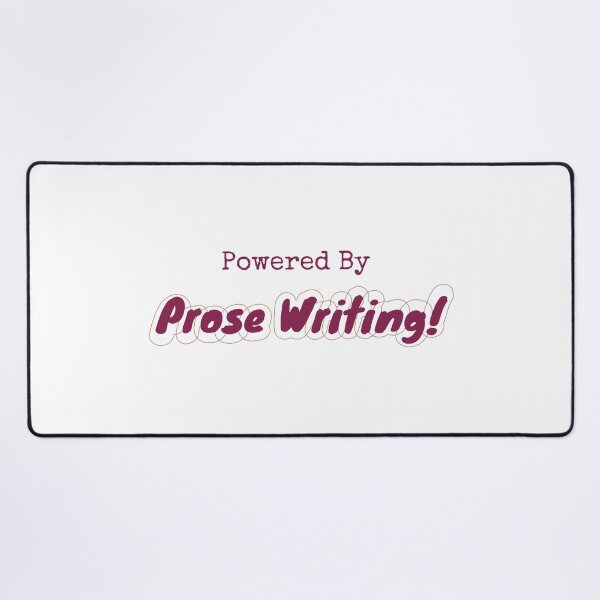 Item preview, Powered By Prose Writing designed and sold by cooldesignsalot.