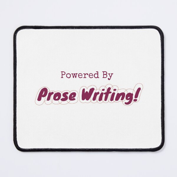 Item preview, Powered By Prose Writing designed and sold by cooldesignsalot.