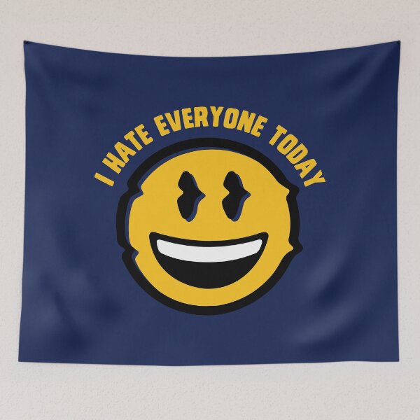 Item preview, I hate everyone today  designed and sold by retrippy.