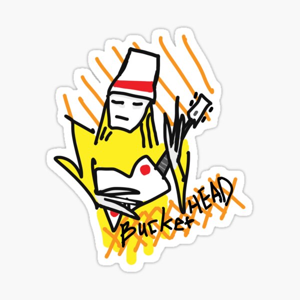 Item preview, Buckethead Homeworks yellow designed and sold by LoombooskLand.