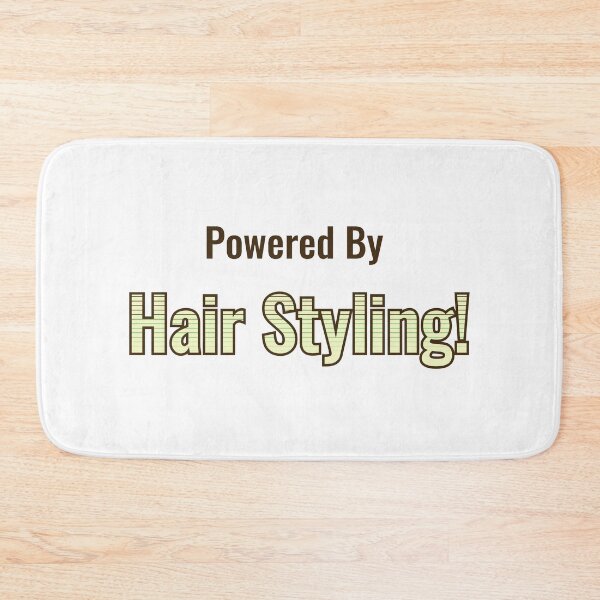 Item preview, Powered By Hair Styling designed and sold by cooldesignsalot.