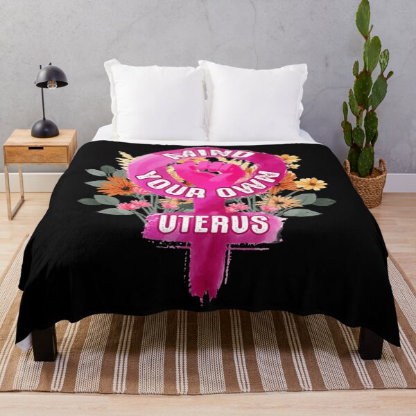 Item preview, Mind your own uterus  floral my uterus my choice  designed and sold by DeclaArie.