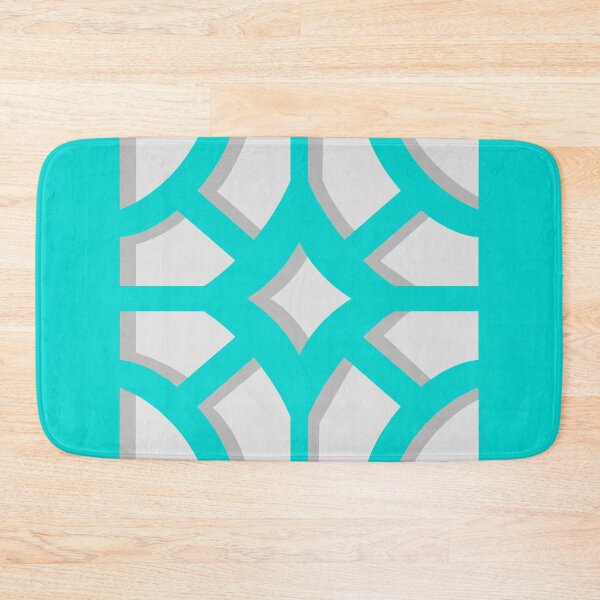 Item preview, Breeze Block Three Teal Two designed and sold by Owen1976.