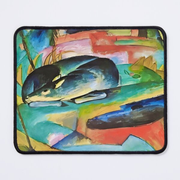 Item preview, Sleeping Deer by Franz Marc designed and sold by WonderweissStudio.