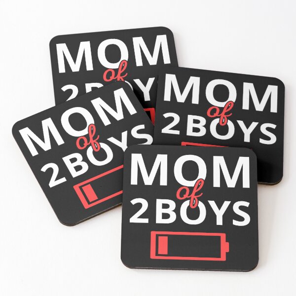 Item preview, Tired Mom Of 2 Boys II designed and sold by Lemon Pepper.