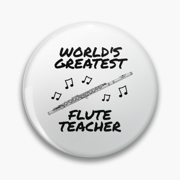 Item preview, World's Greatest Flute Teacher Flutist Woodwind Musician designed and sold by doodlerob.